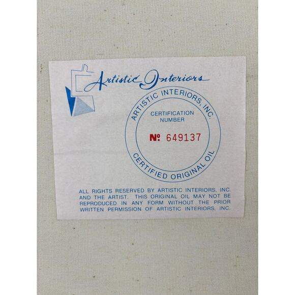 VTG White Cat Oil Painting Signed Original Hand Painted Art Canvas Framed OOAK - Picture 8 of 10